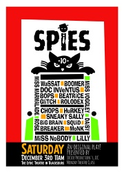 SPIES - December 3/Monday Class